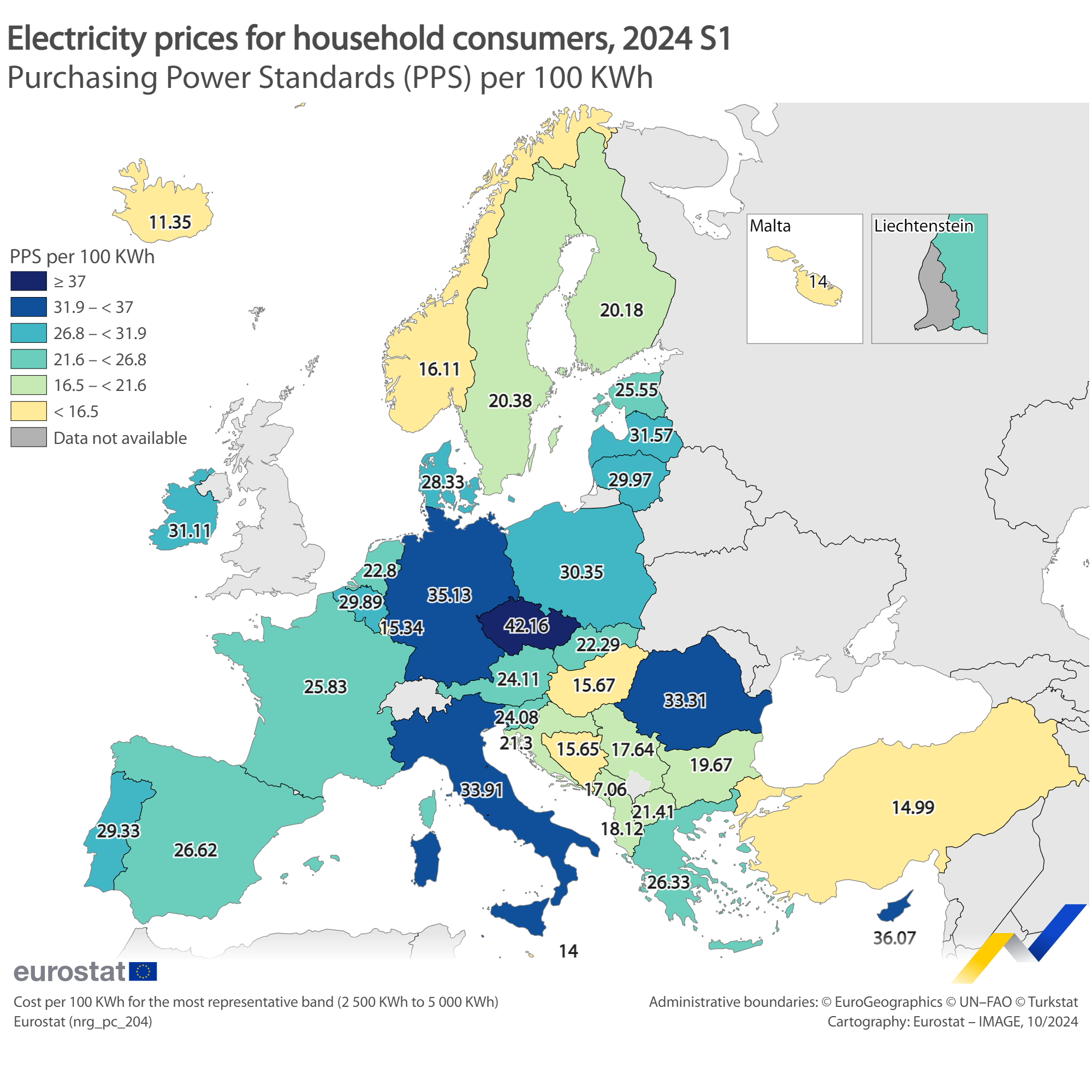 MAP ELE PRICES HH S1 2024