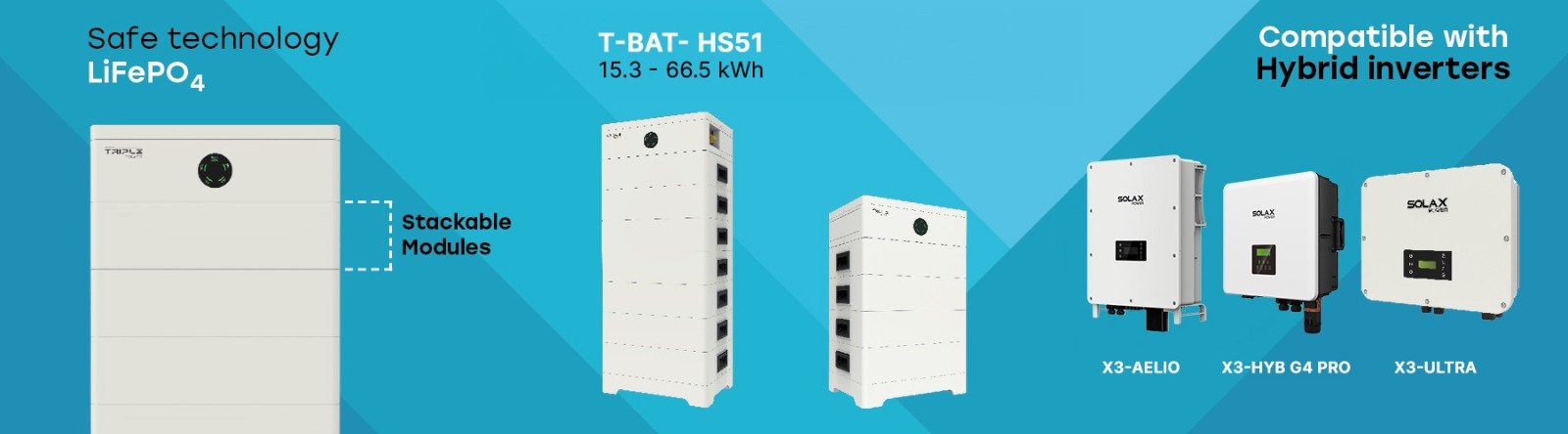 Solax power triple t-bat-hs51 Solax power triple t-bat-hs51